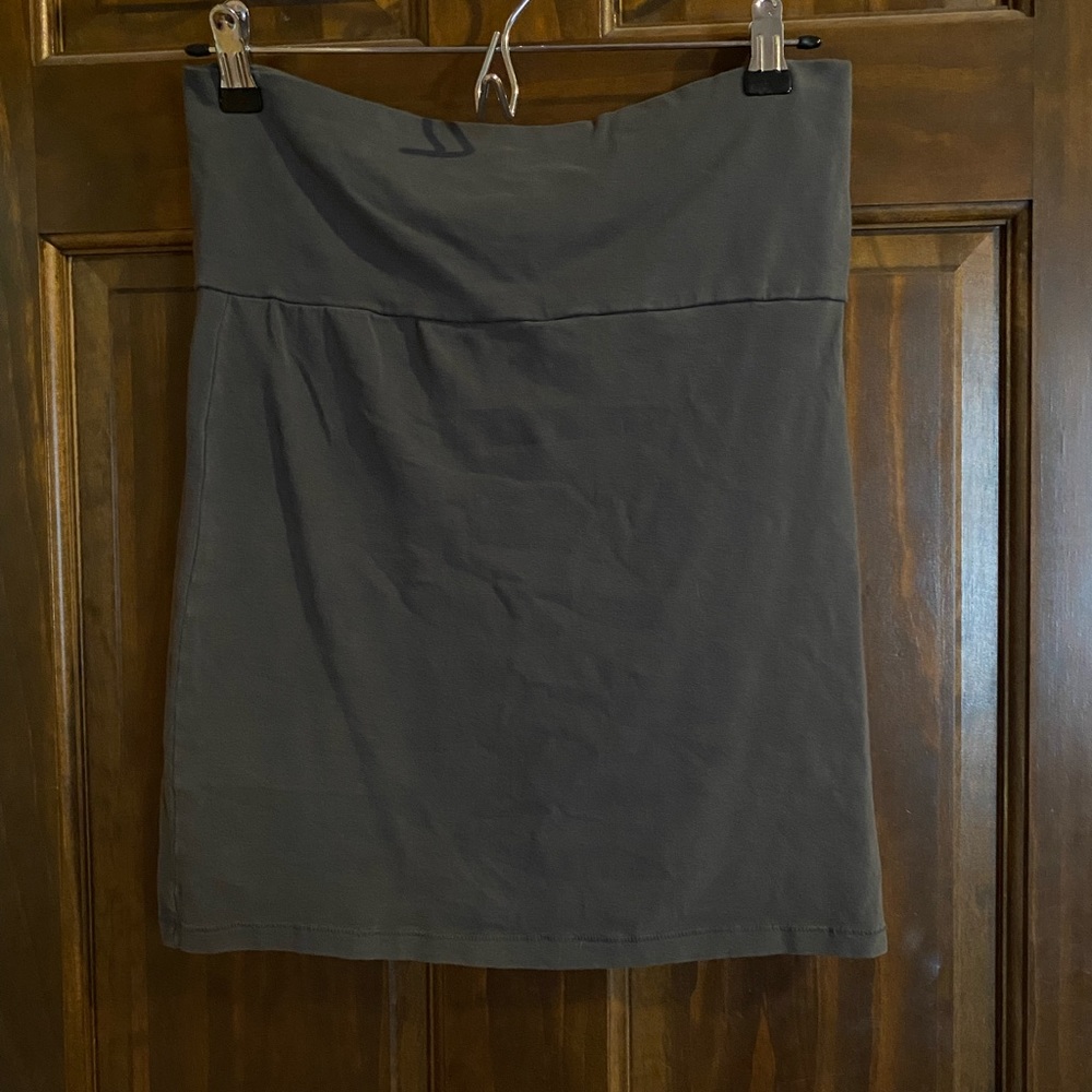 Grey forever 21 skirt